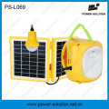 Mini Qualified 4500mAh/6V Solar Lantern with Mobile Phone Charger and Bulb for Room (PS-L069)